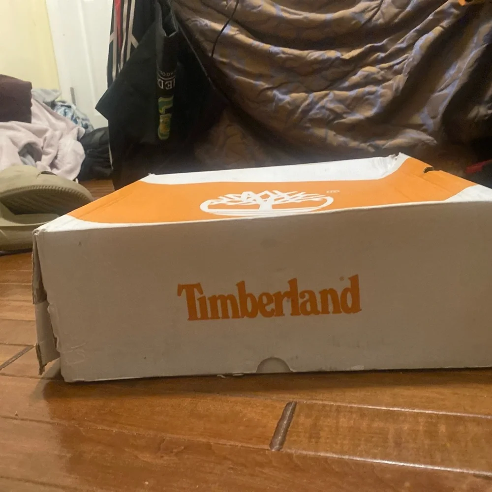 Timberland | Shoes | Timberland Box In Orange And White 